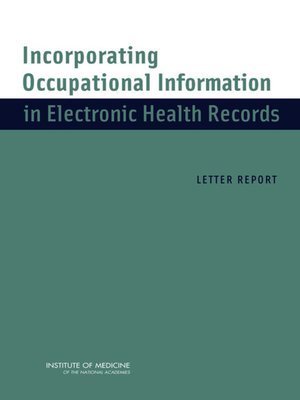 cover image of Incorporating Occupational Information in Electronic Health Records